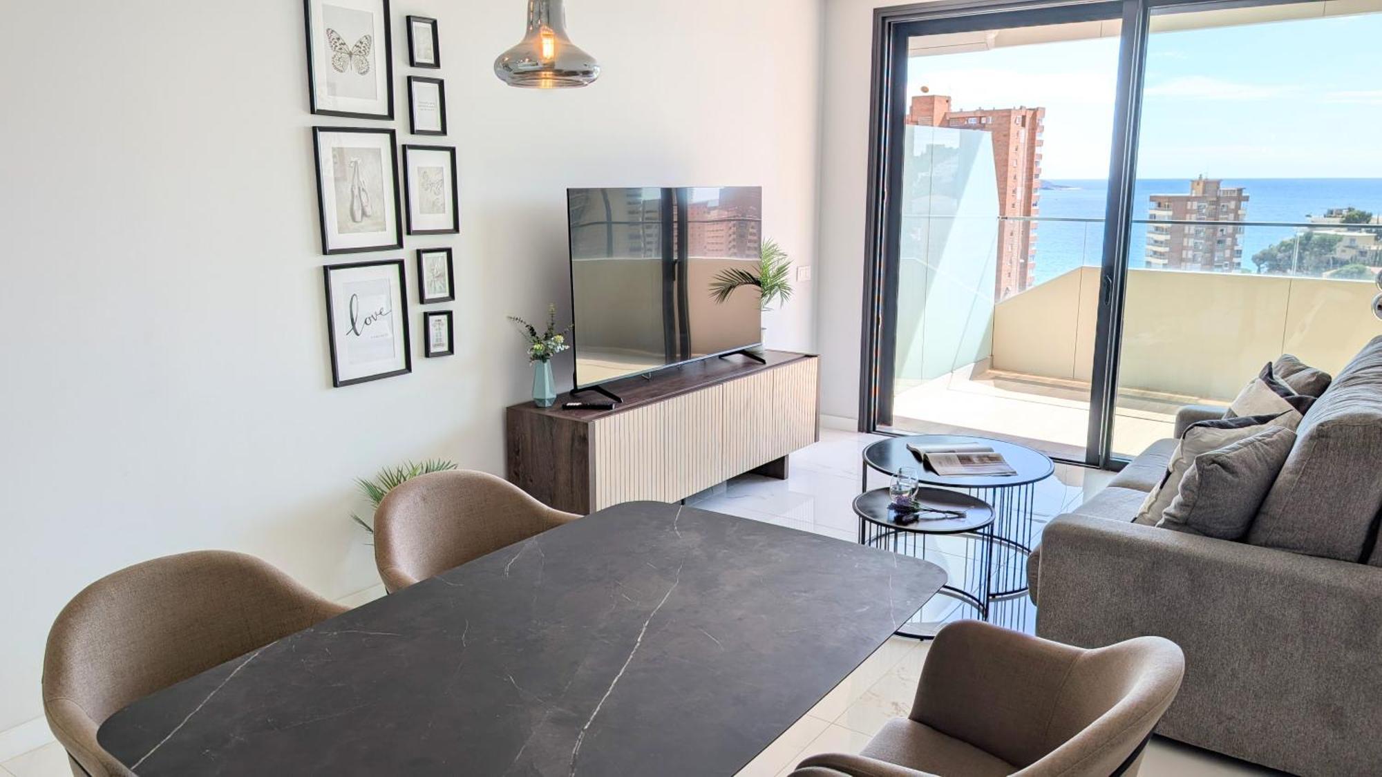 Benidorm Beach Sea View Apartment 외부 사진